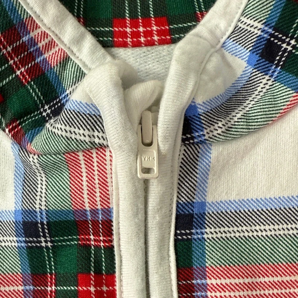 crown & ivy‎ Plaid Kids Vest - Red, Green, Blue, White